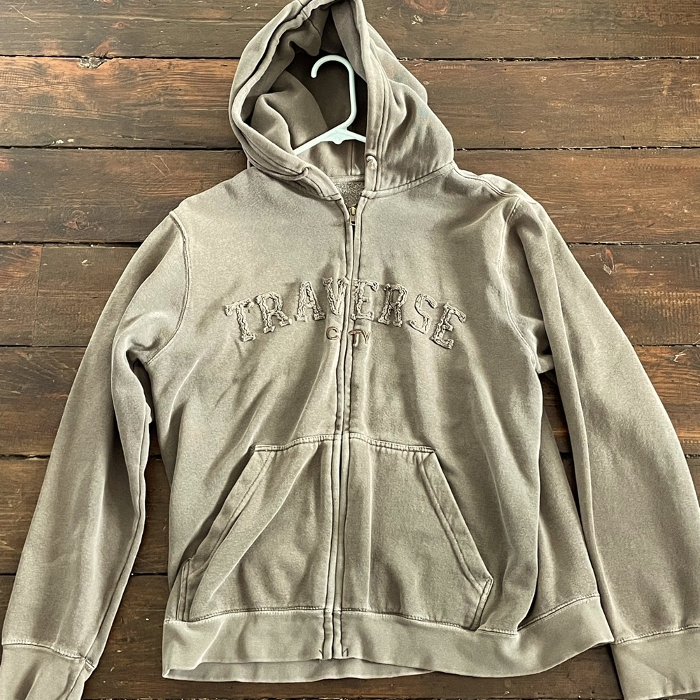 Traverse City zip hooded sweatshirt